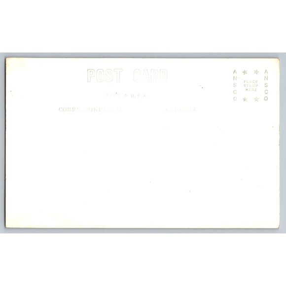 Vintage Postcard Of Comox B.C. Scenic View By Ansco RPPC #1580 - Picture 2 of 2